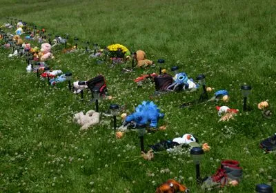 A memorial in Canada for child victims of residential schools